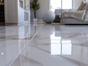 Tile and Grout Floor